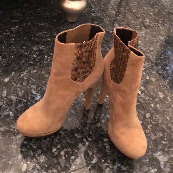 Rachel Zoe Platform booties - Picture 1 of 3